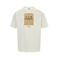 Short sleeves with chest patch label