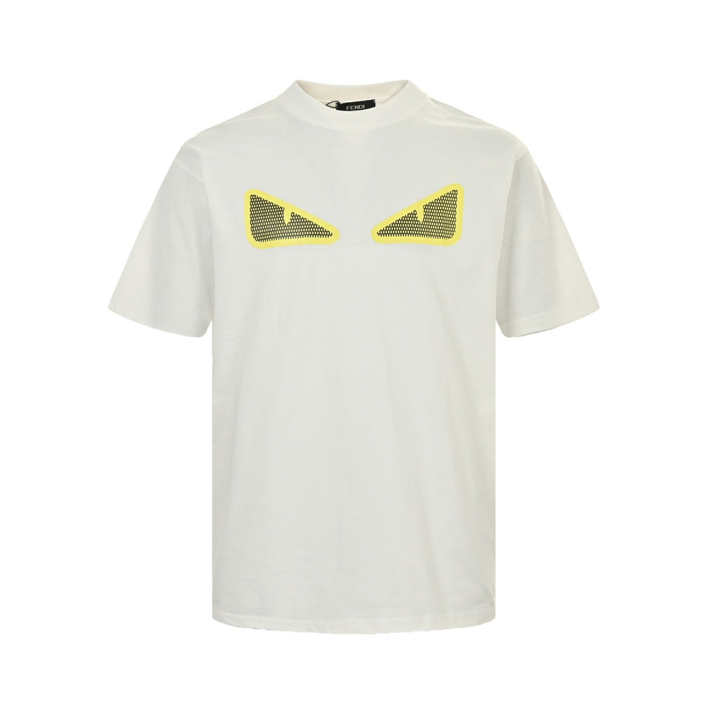 Little monster eye print short sleeves