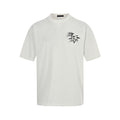 Hand drawn letter graffiti short sleeved