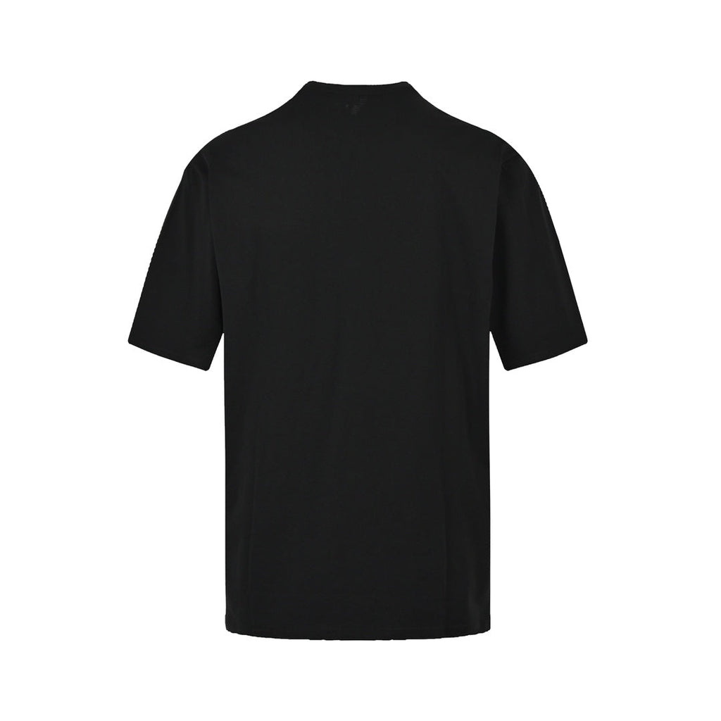Pocket printed short sleeves