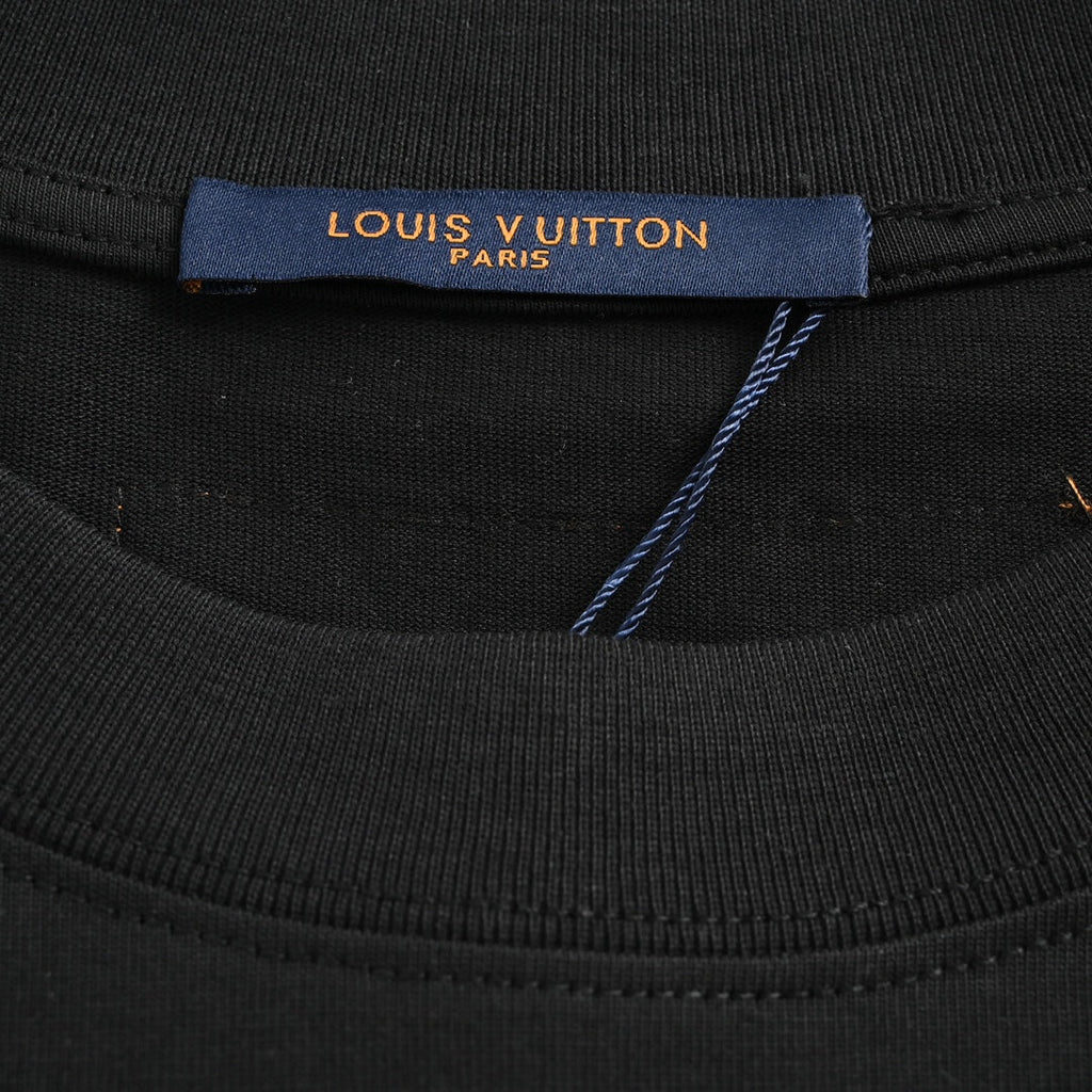 Embroidered Micro Seal Short Sleeves