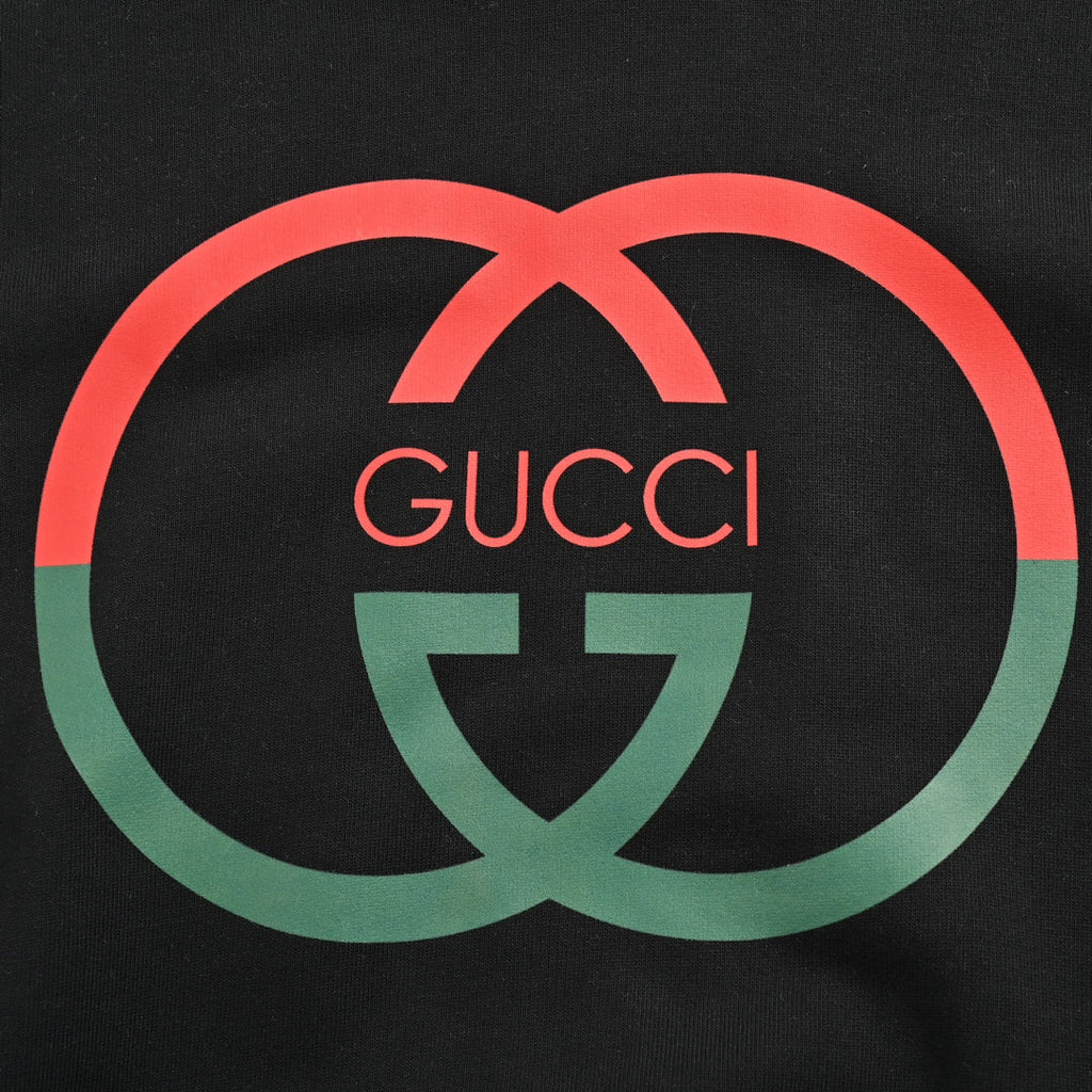 Large Double G printed hooded sweatshirt